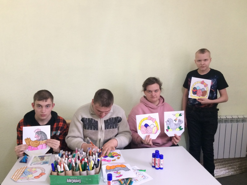 Занятие в клубе «Поверь в себя»