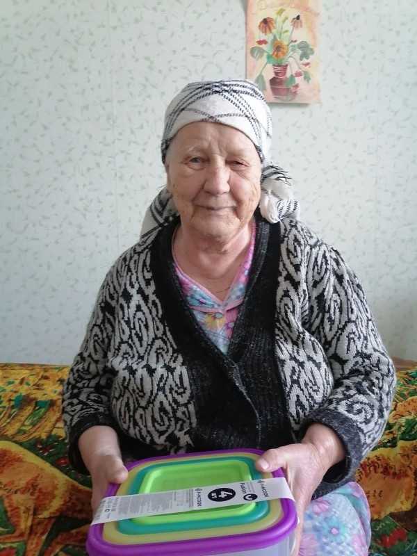 Поздравление жительницы отделения